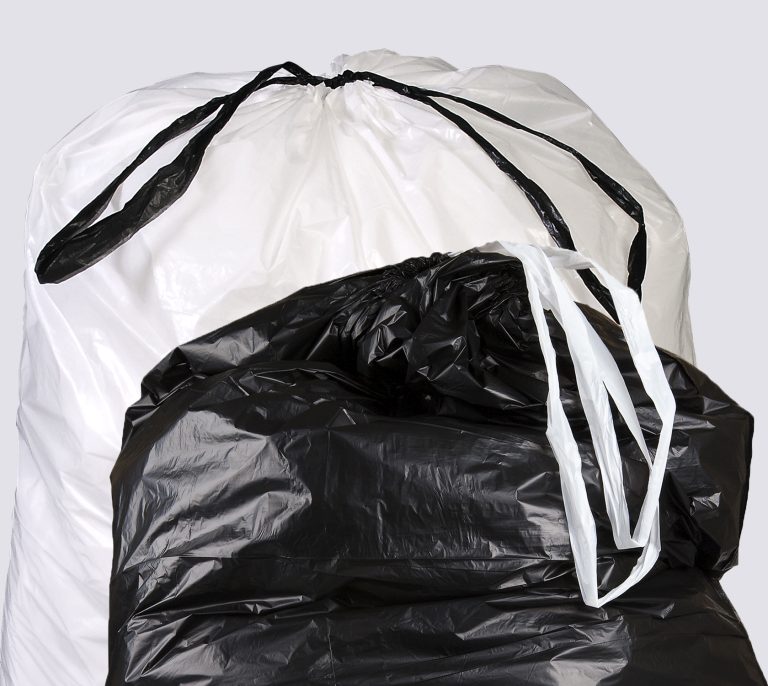 Pitt Plastics RX443XG Shark Skin Gray Garbage Bags - 29 x 44 - 23 Gallon (Slim  Jim) Capacity - Extra Heavy Duty - 1 Mil - 100 per case - Perforated Roll